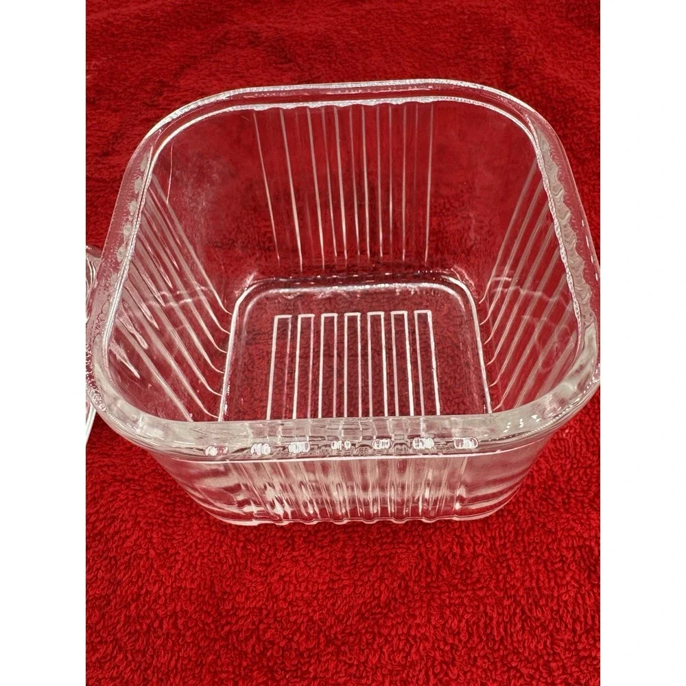 federal glass vintage ribbed